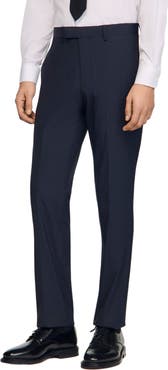 SANDRO Wool suit trousers