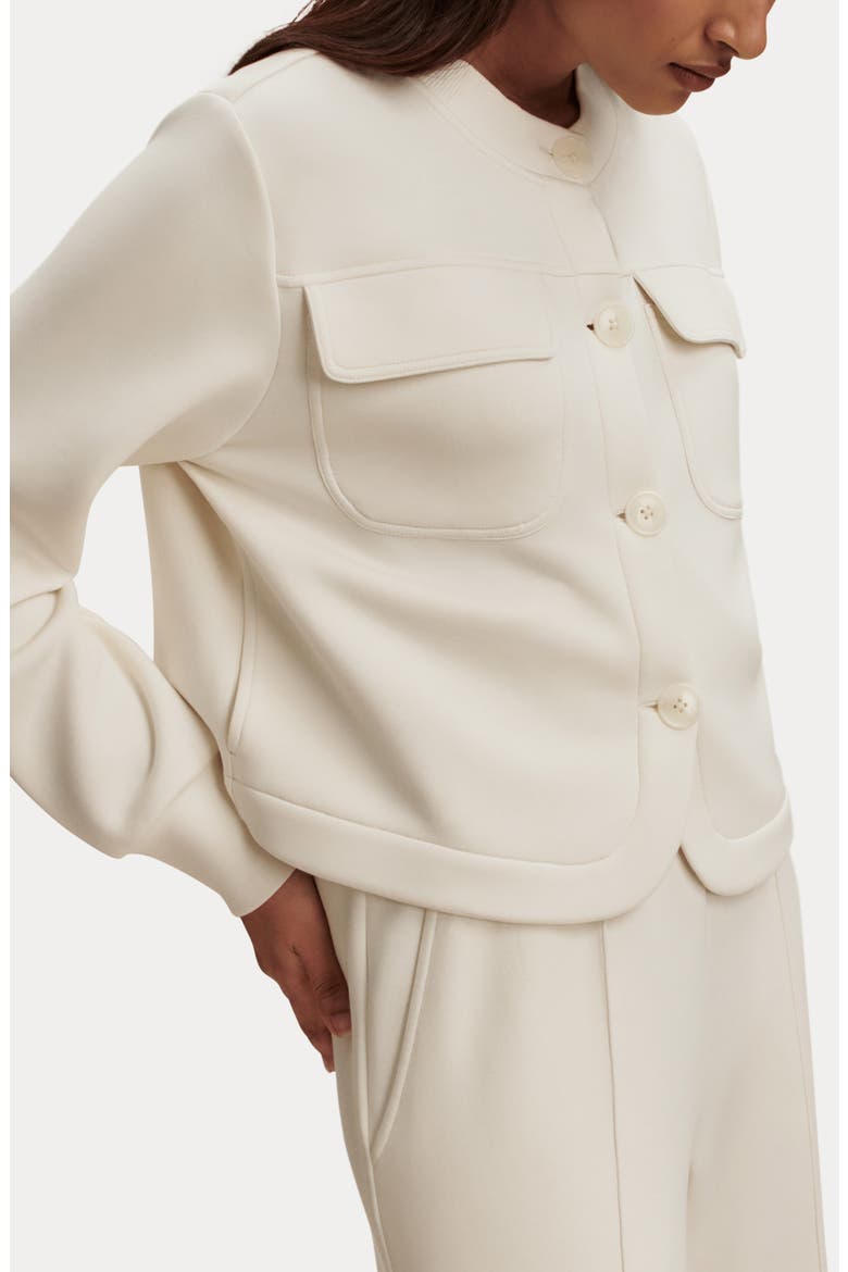 Hartwell Button Front Sweater, Alternate, color, PRISTINE