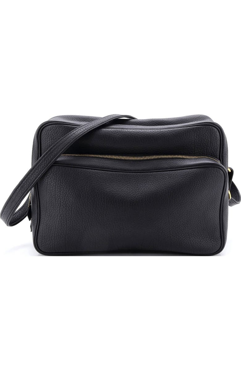 Pre-Owned Hermes Victoria Messenger Fjord Medium, Main, color, Noir