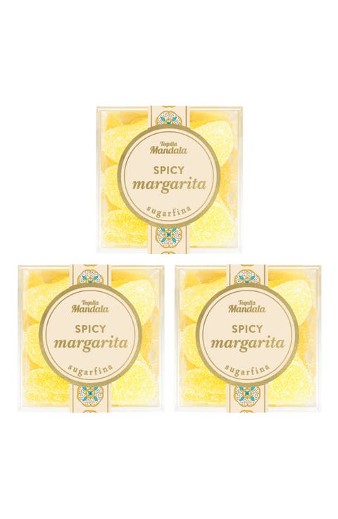 x Tequila Mandala Spicy Margarita Set of 3 Candy Cubes