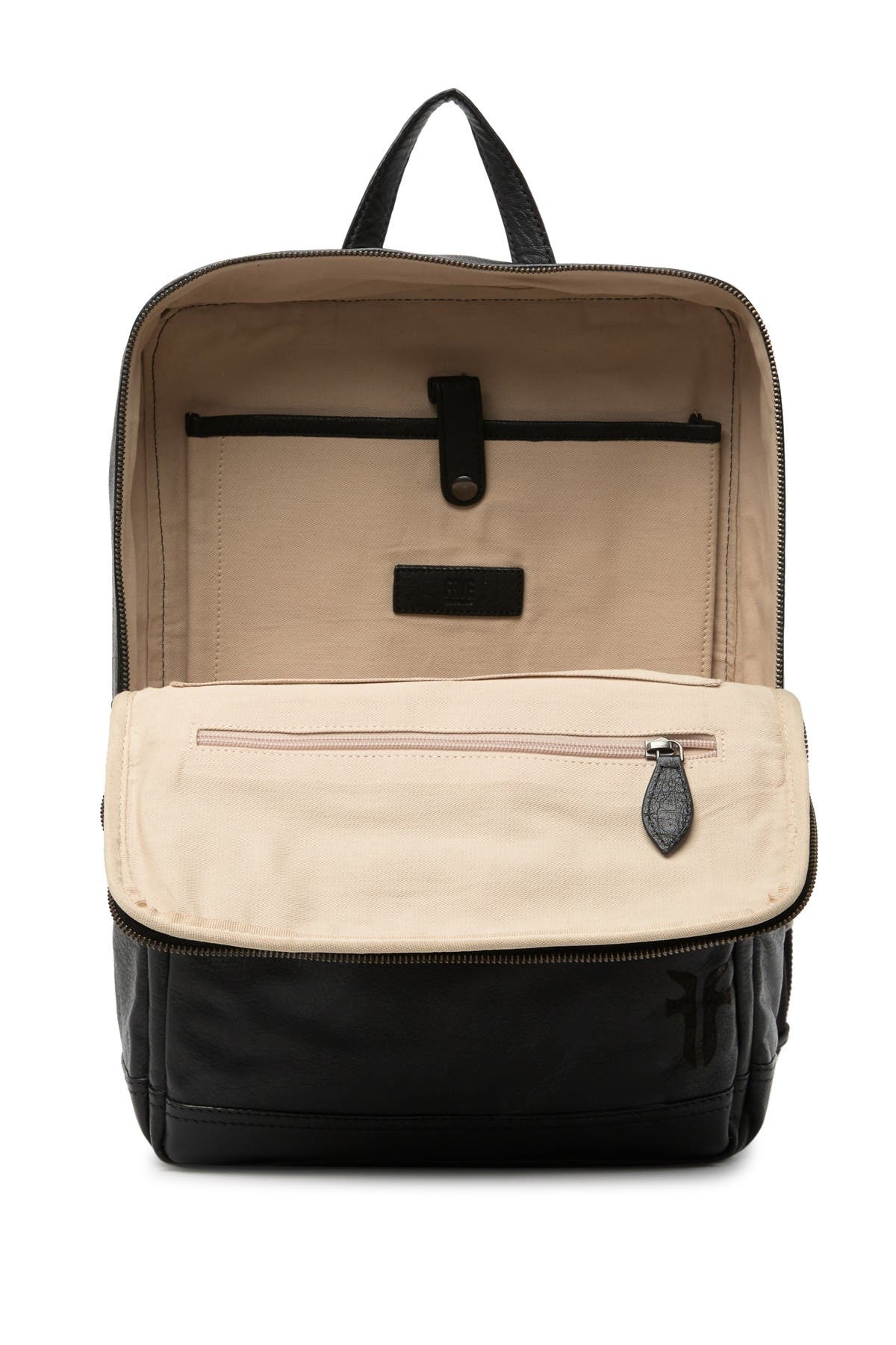 Frye Leather Backpack, Alternate, color, 