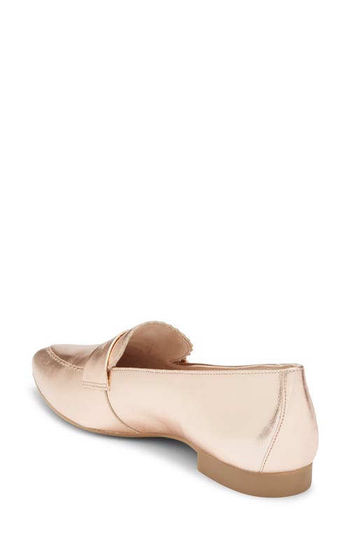 Paul Green Penny Loafer In Gold