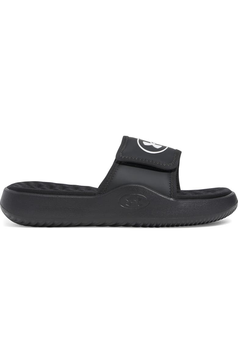 Under Armour Kids' UA Ignite Pro 8 Slide Sandal, Alternate, color, Black