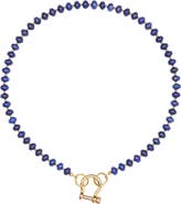 SHOP SPICY DAN Levi Blue Lapis Gold Plated Necklace