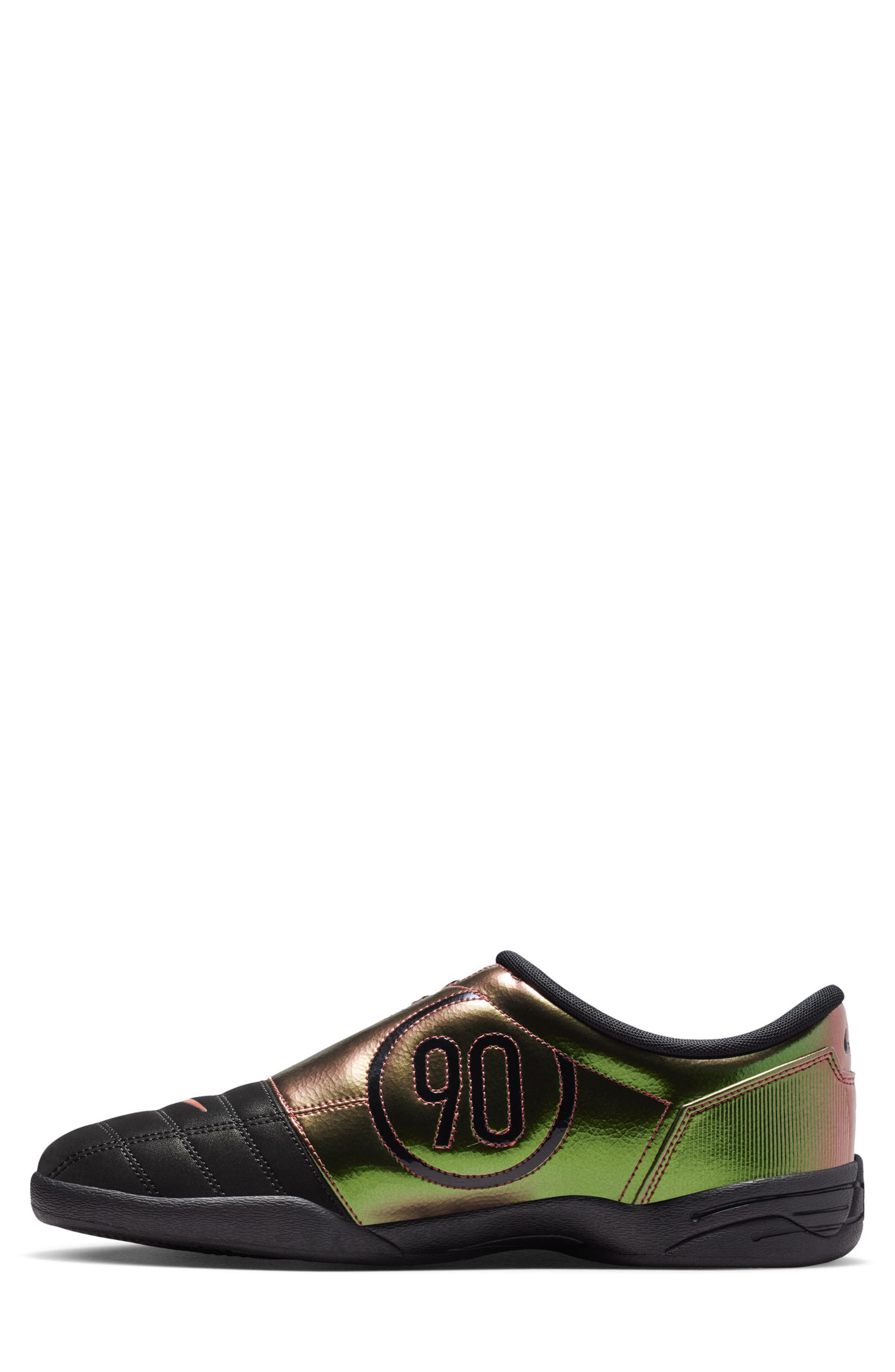 Nike Total 90 Premium Tiempo Soccer Sneaker, Alternate, color, Black/ Red Sepia/ Black