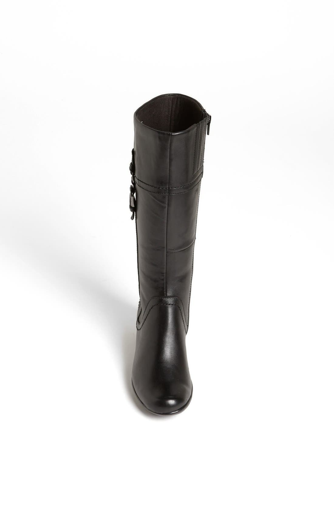 'Ingalls Vicky' Boot, Alternate, color, BLACK LEATHER