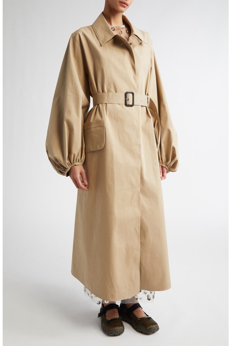 Cecilie Bahnsen x Mackintosh Oliver Waterproof Bonded Cotton