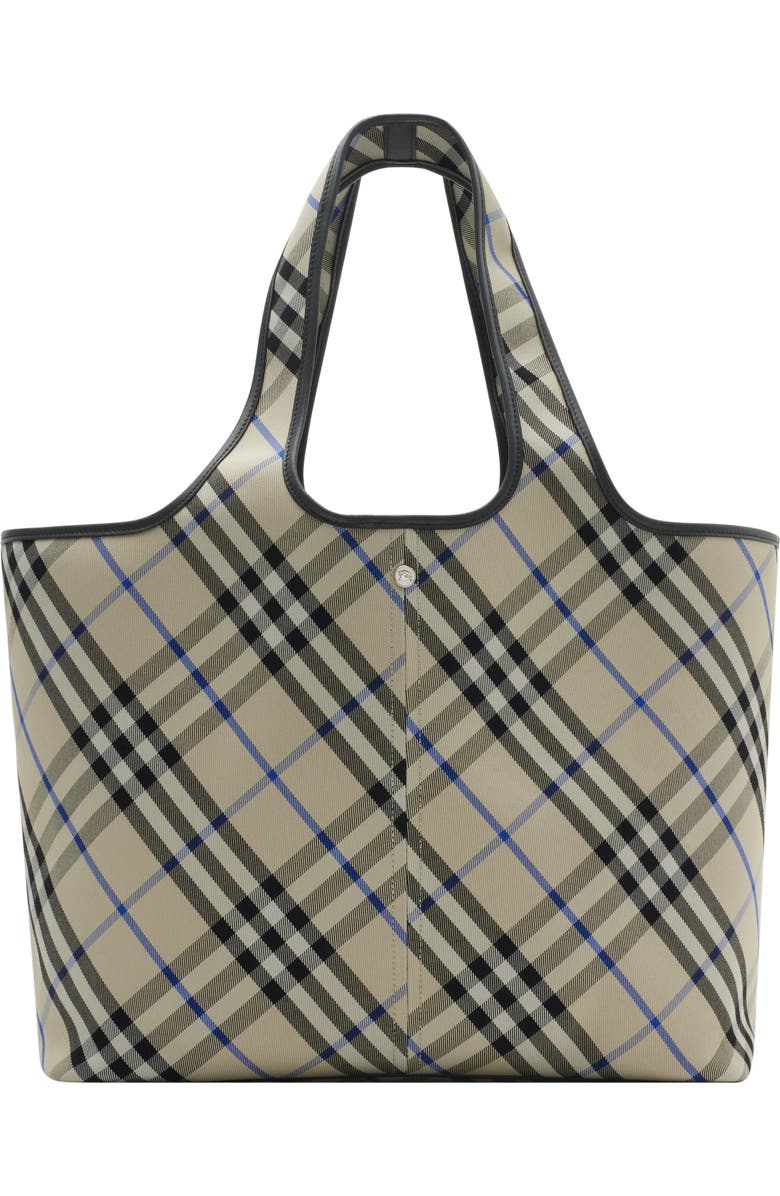 Burberry Medium Check Tote, Main, color,