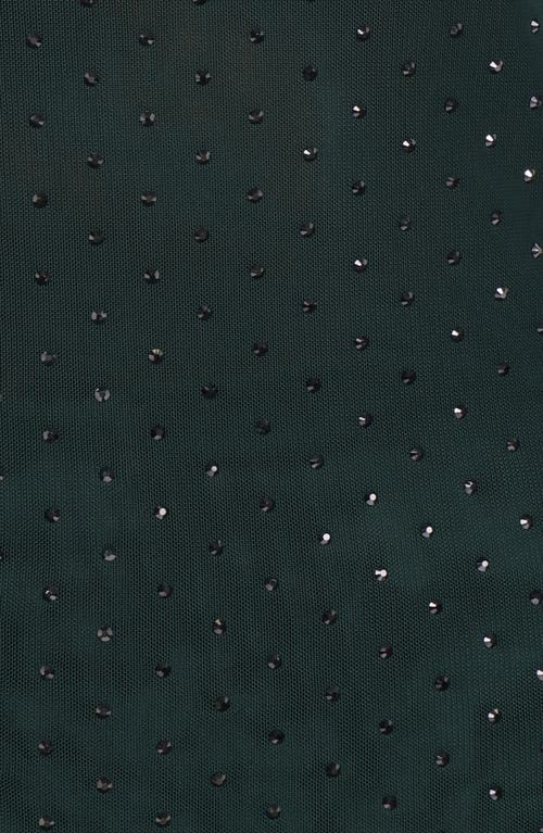 Petal And Pup Petal & Pup Alejandra Embellished Mesh Top In Multi