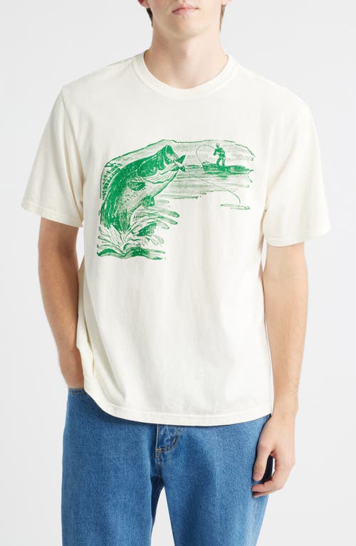 ONE OF THESE DAYS Long Cast Graphic T-Shirt in Bone  product