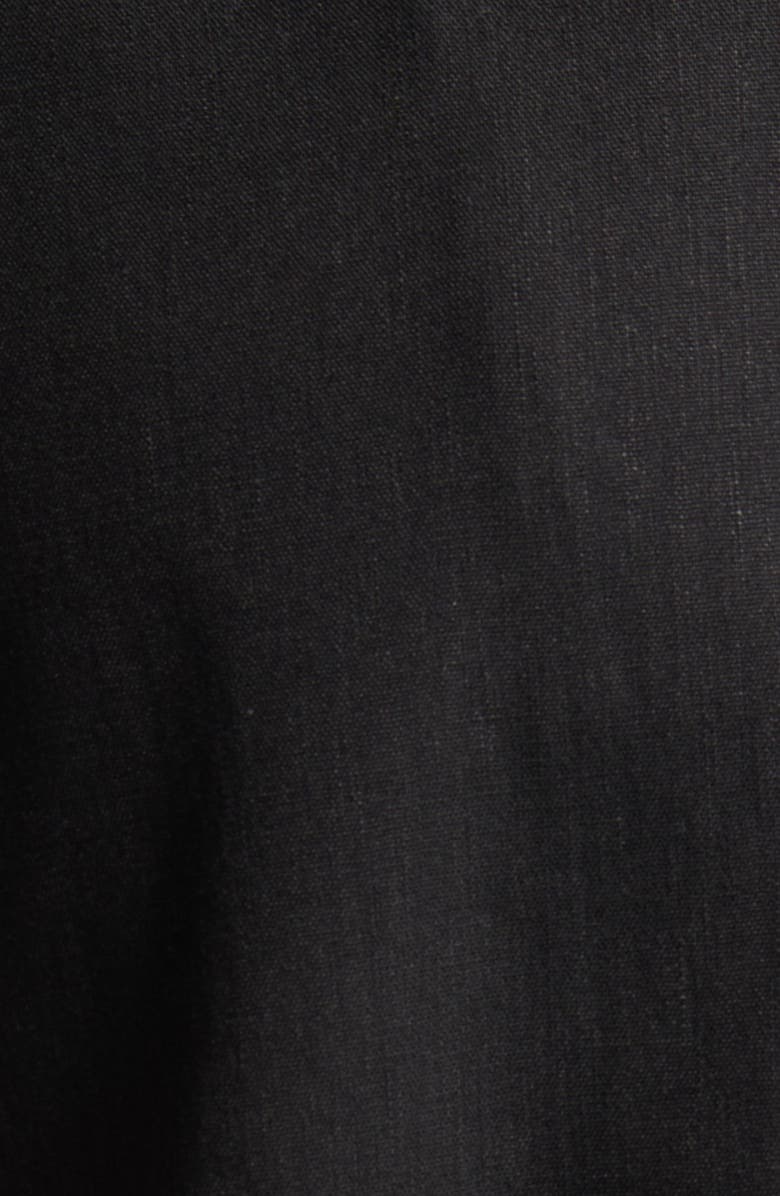 Saturdays NYC Canty Floral Impressions Linen Blend Camp Shirt, Alternate, color, 