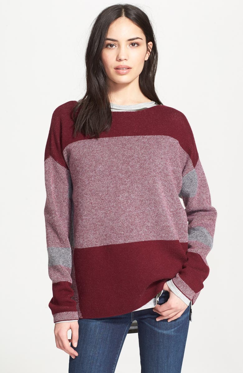 Vince Intarsia Block Sweater, Main, color,
