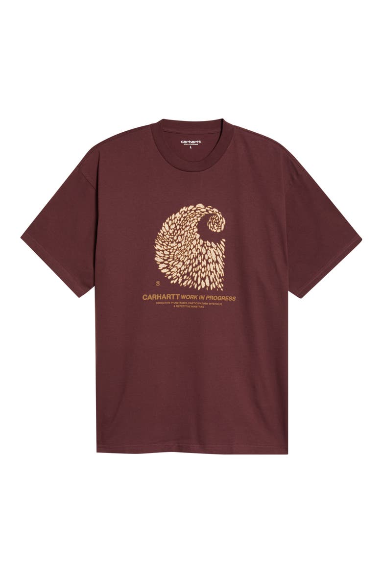 Entrance Graphic T-Shirt, Main, color, AMARONE