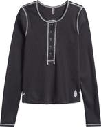 Free People Ace the Game Henley Layer