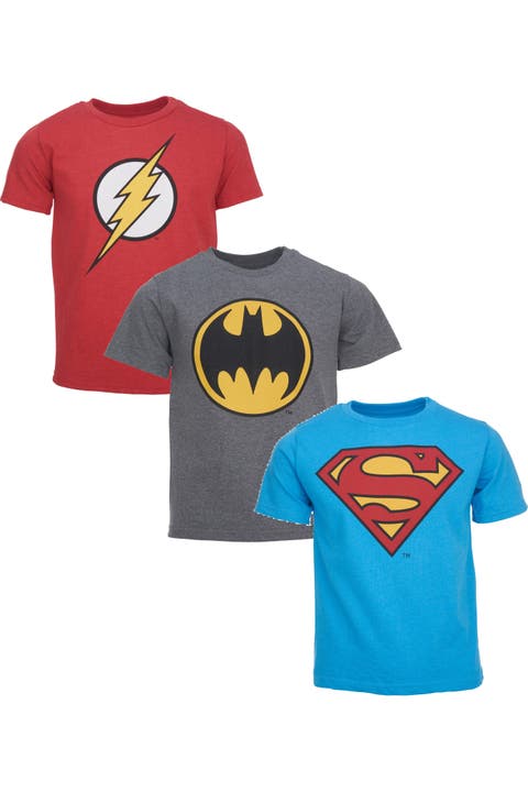 Justice League 3-pack Short Sleeve Graphic T-shirts (toddler, Little Kid & Big Kid)