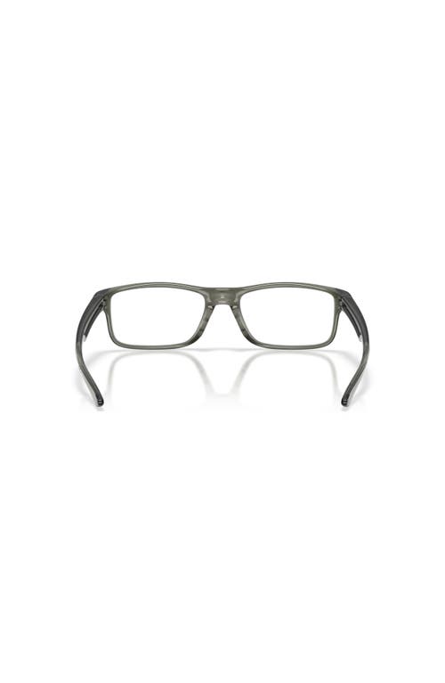 Oakley 53mm Rectangle Optical Glasses In Black