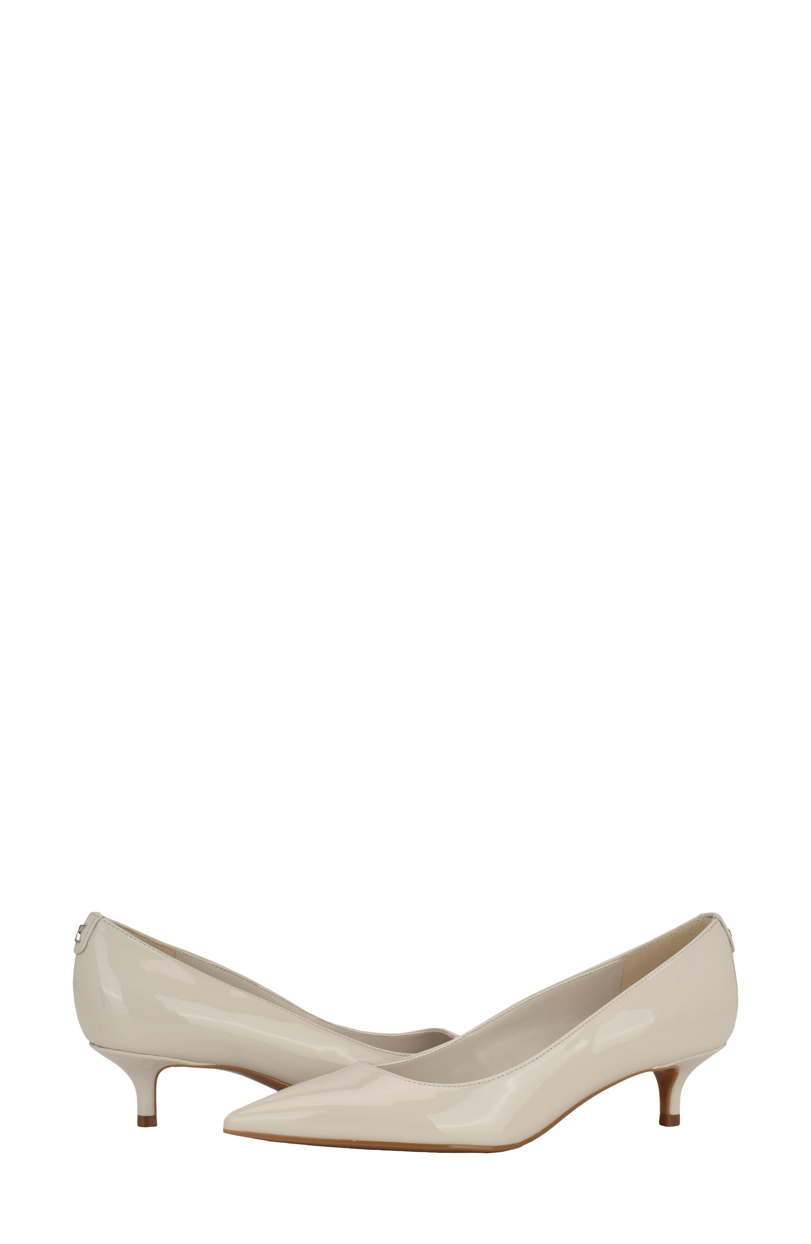 Roxanna Pointed Toe Pump, Alternate, color, IVORY PATENT