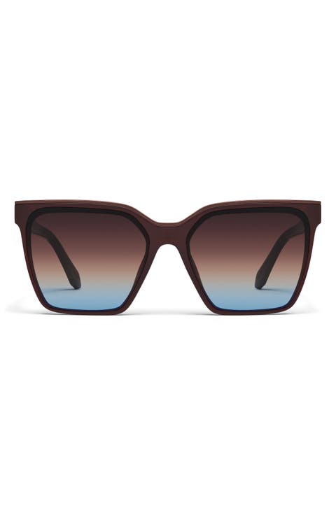 Level Up 60mm Gradient Square Sunglasses