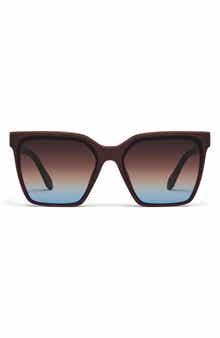 QUAY Level Up 60mm Gradient Square Sunglasses