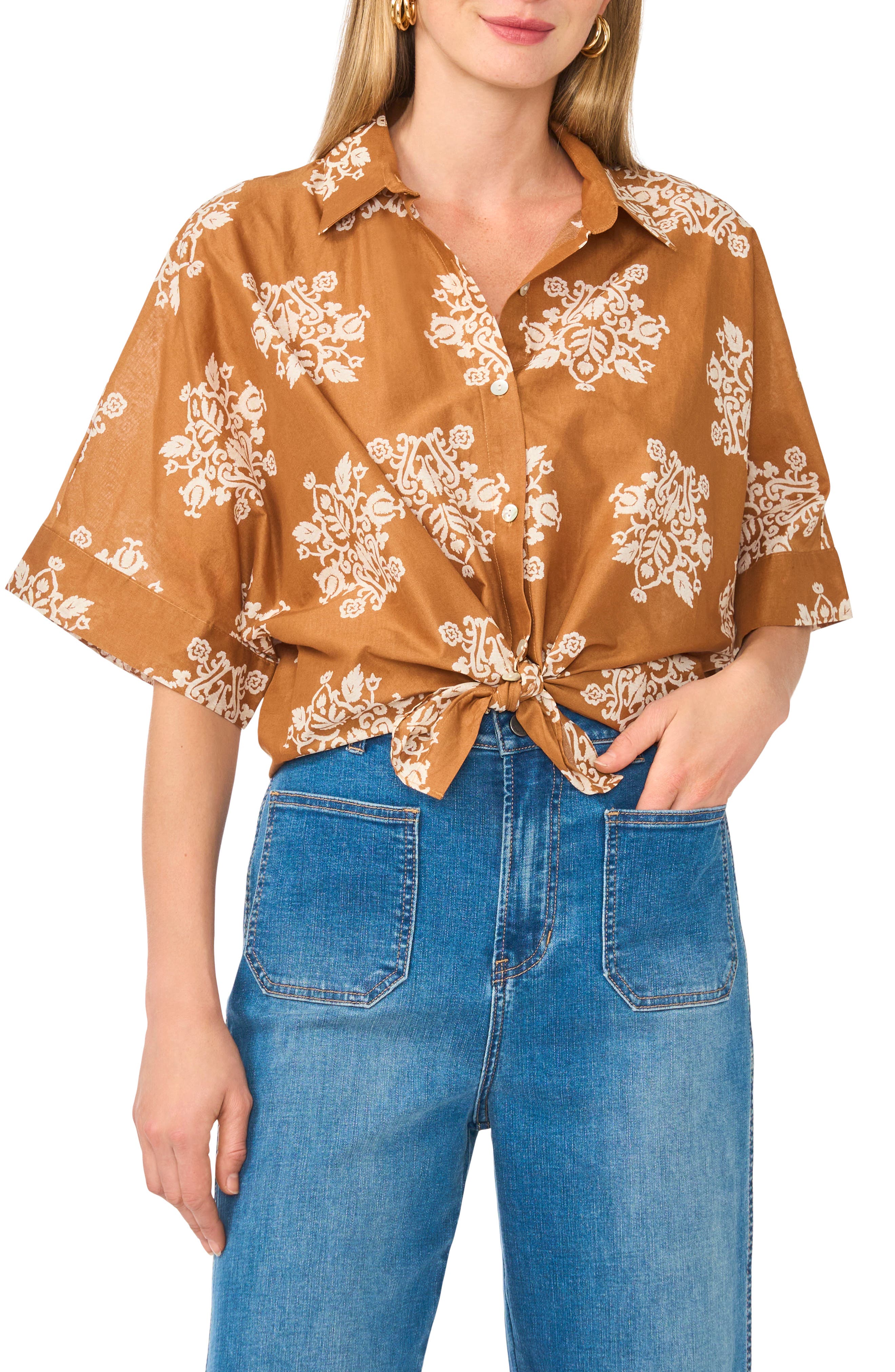 Tie Front Shirt
