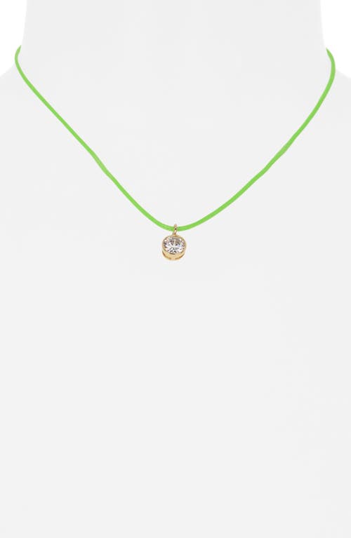 Leith Cubic Zirconia Cord Necklace, Bracelet & Anklet Set In Multi