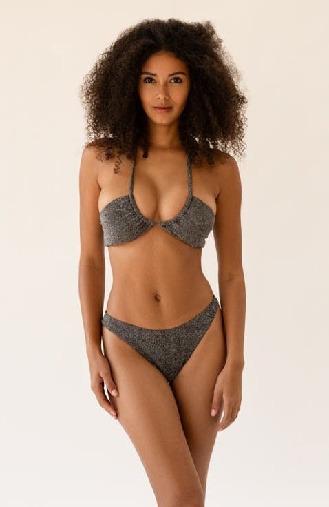 Amalfi String Tie Bandeau Bikini Top