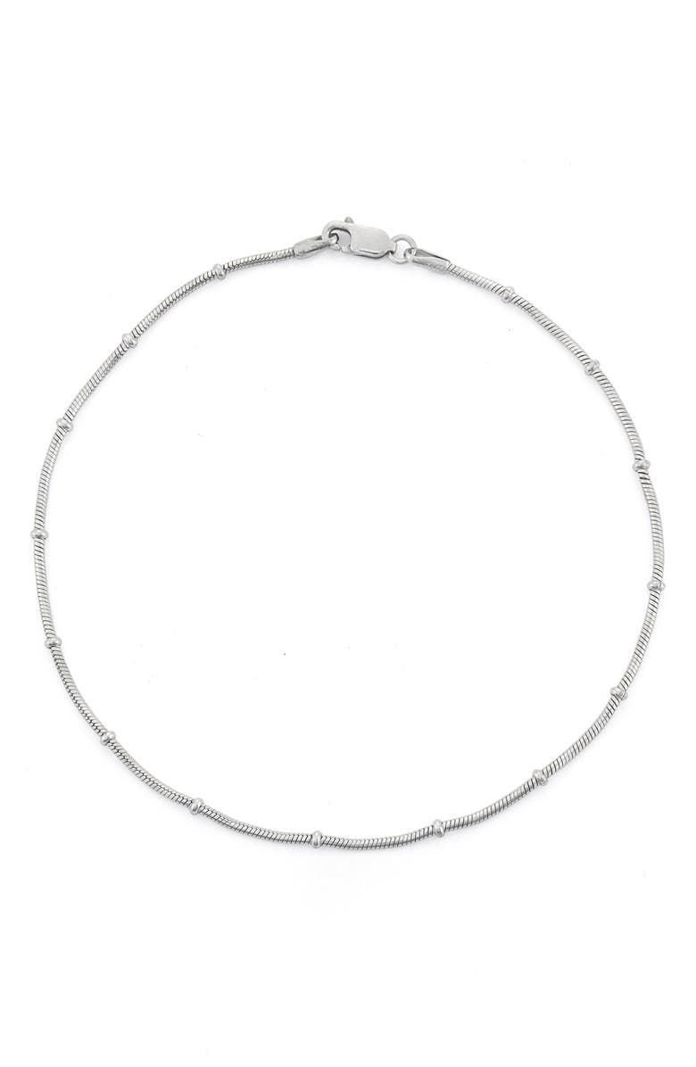 FZN Slim Chain Anklet, Main, color, 