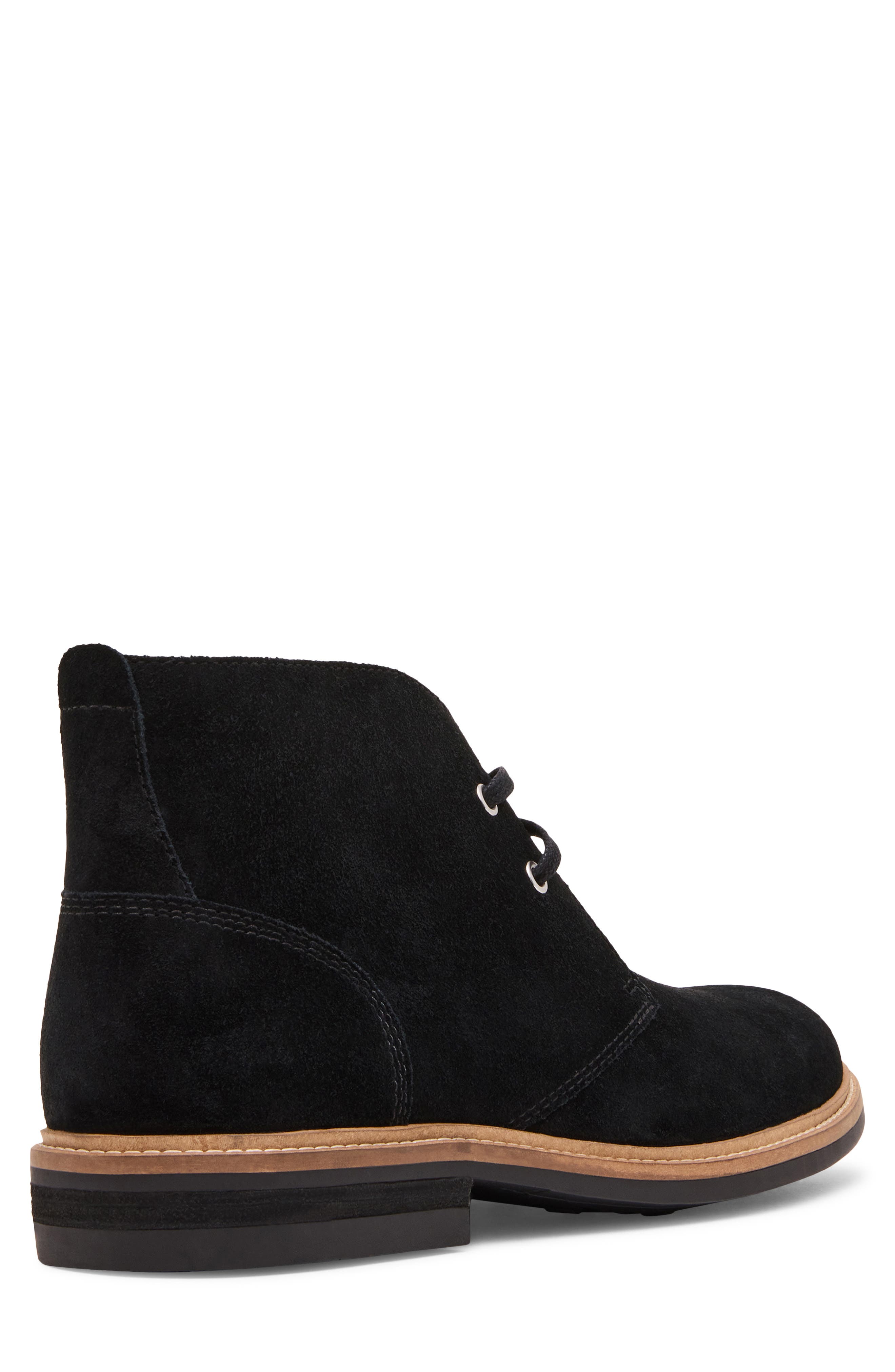 Charles Waterproof Chukka Boot, Alternate, color, BLACK SUEDE