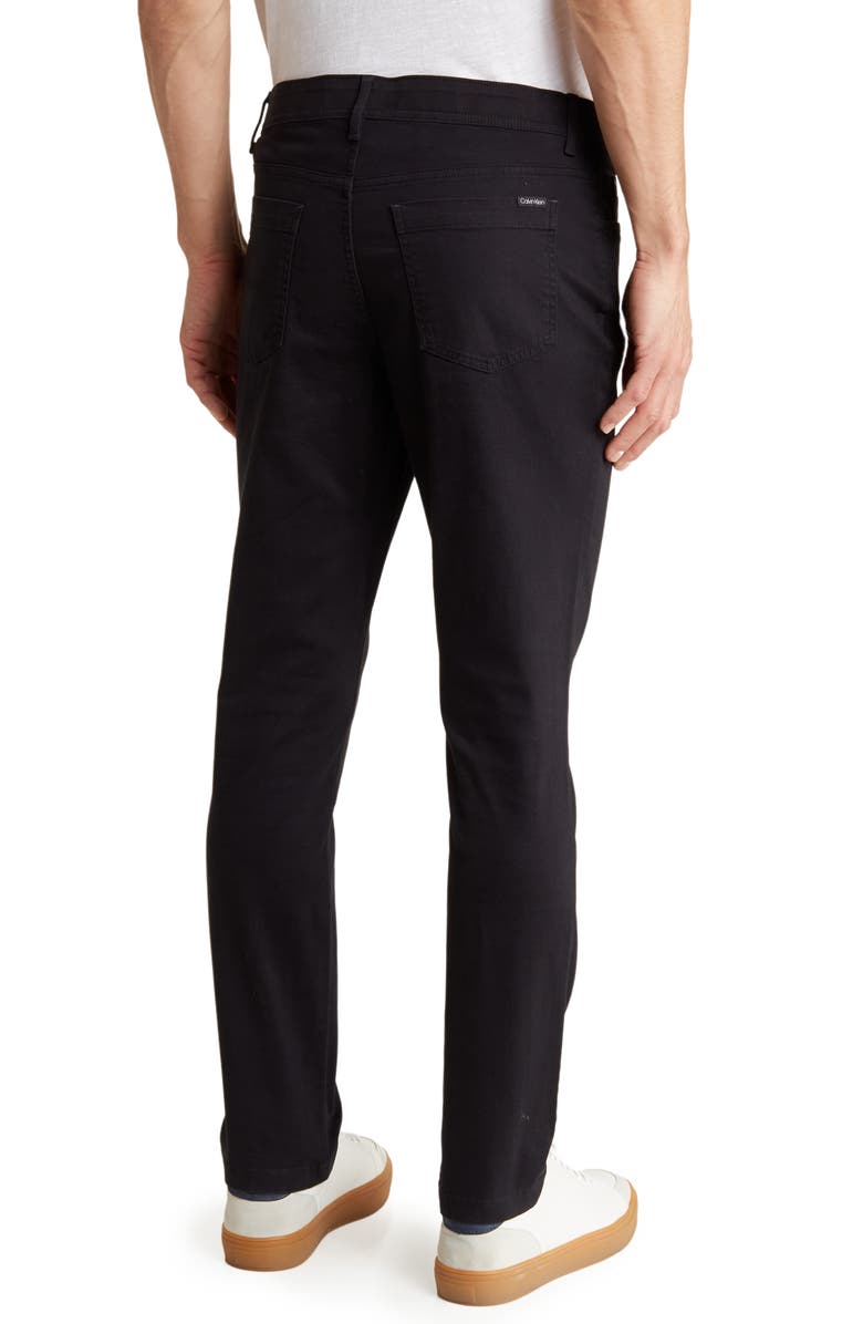 Brushed Twill Slim Pants