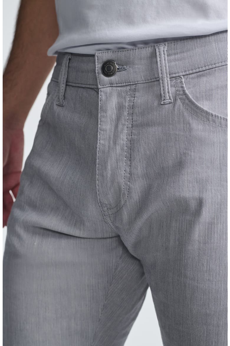 Jake Micro Stripe Slim Fit Pants, Alternate, color, LIGHT GREY LINEN STRIPE