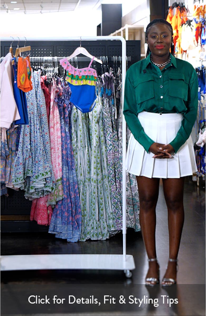 Kids' Lila One-Shoulder One-Piece Swimsuit, sales video thumbnail