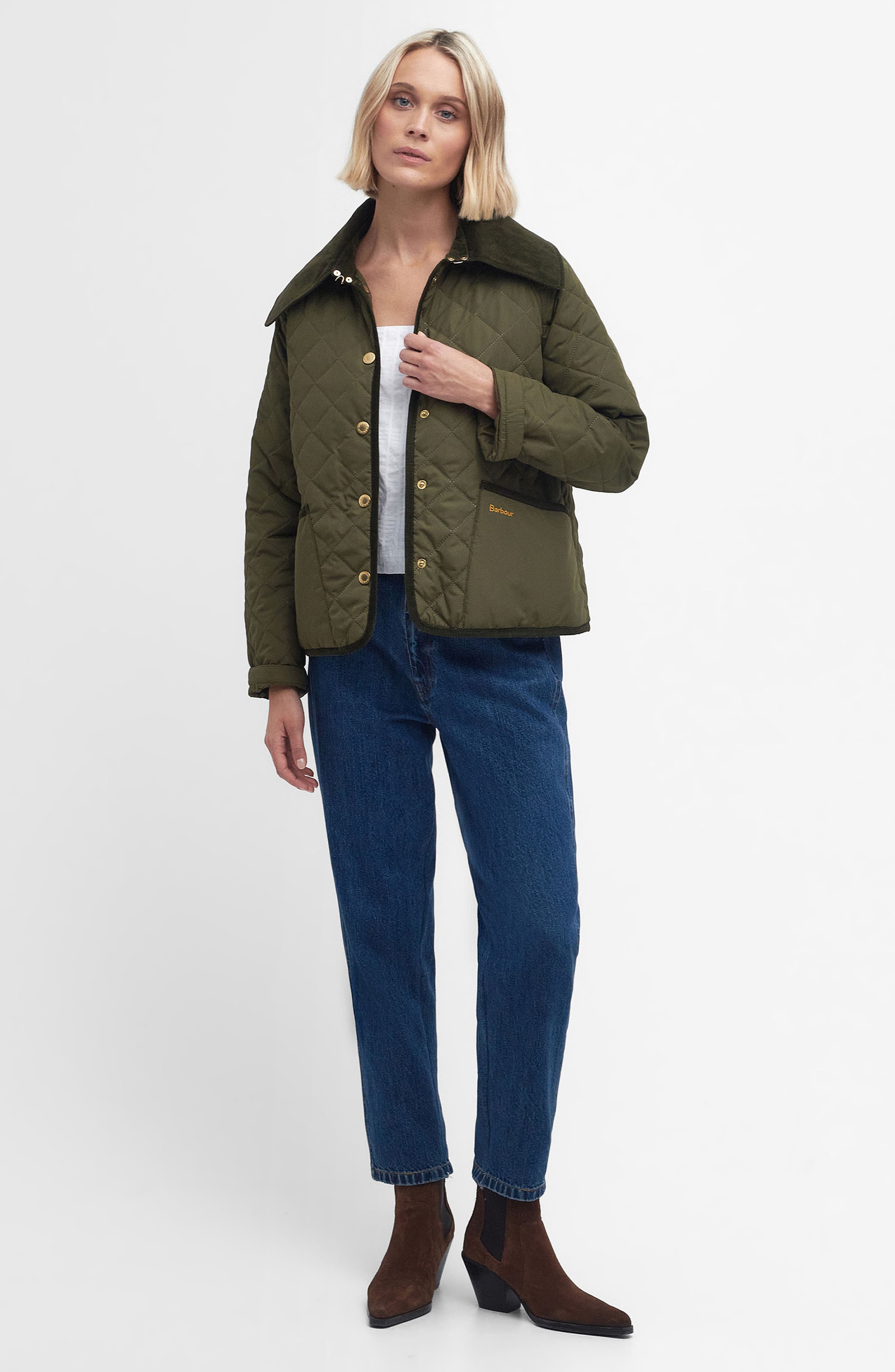 Женские куртки Barbour Gosford Quilted Jacket — фото 6