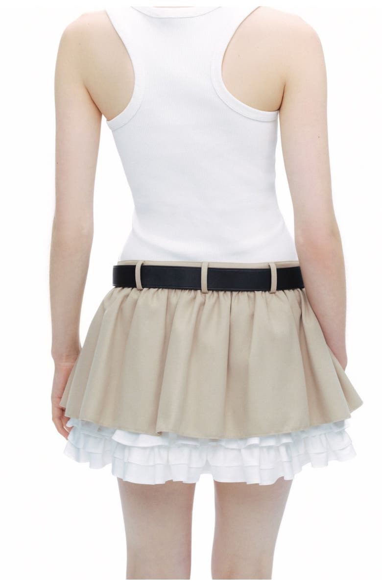 Nocturne Layered Mini Skirt, Alternate, color, 