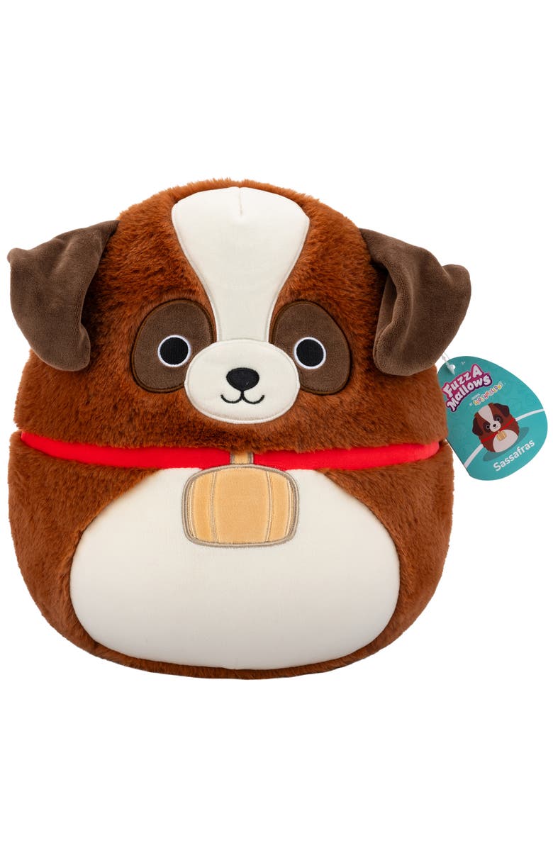 SQUISHMALLOWS 12 Inch Sassafras The St Bernard Plush, Main, color,