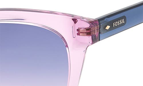 Fossil 51mm Square Sunglasses In Purple