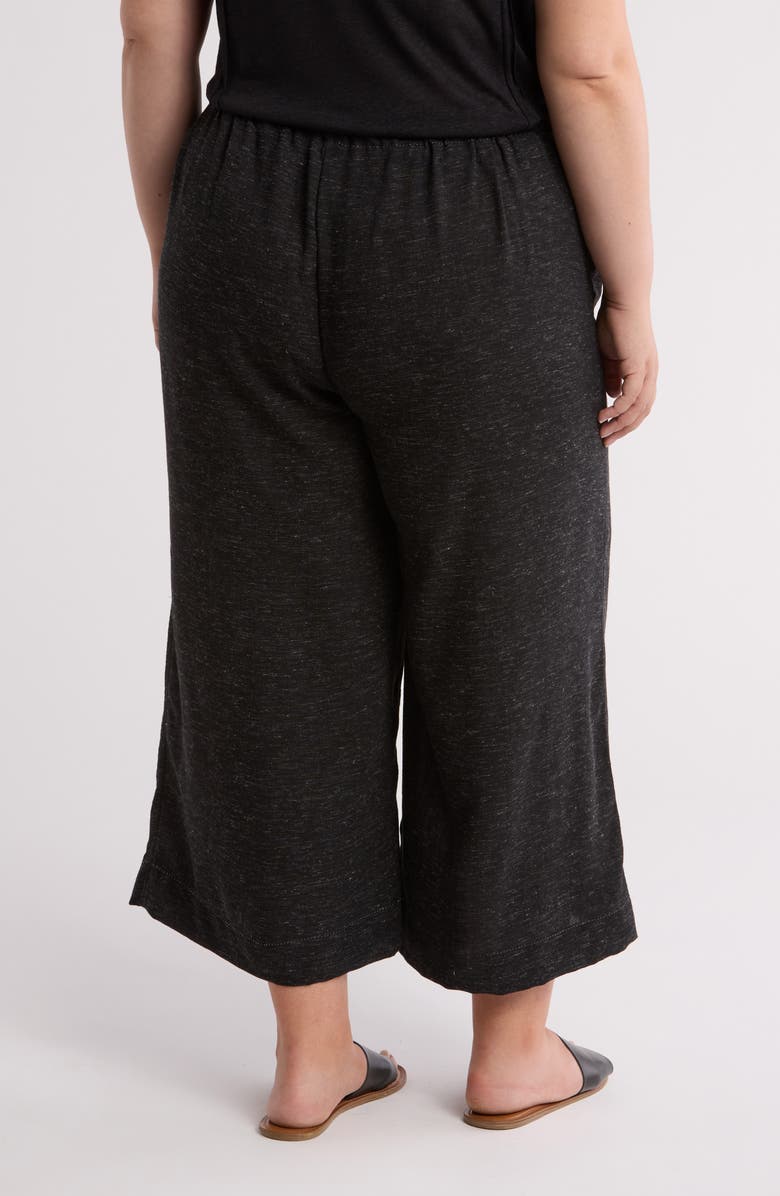 MAX STUDIO Contrast Stitch Heather Crop Pants, Alternate, color,