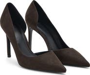 MANGO Audrey Half d'Orsay Pump
