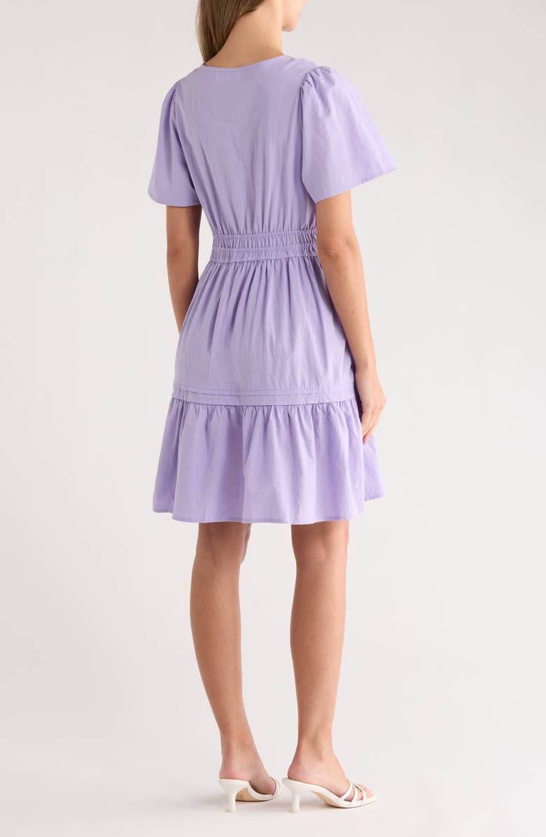 STITCHDROP Short Sleeve Dress, Alternate, color, Lilac