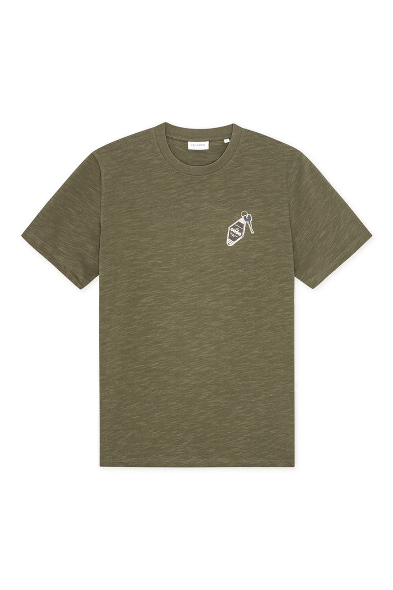 Ben Troy Organic Cotton Graphic T-Shirt, Alternate, color, OLIVE NIGHT