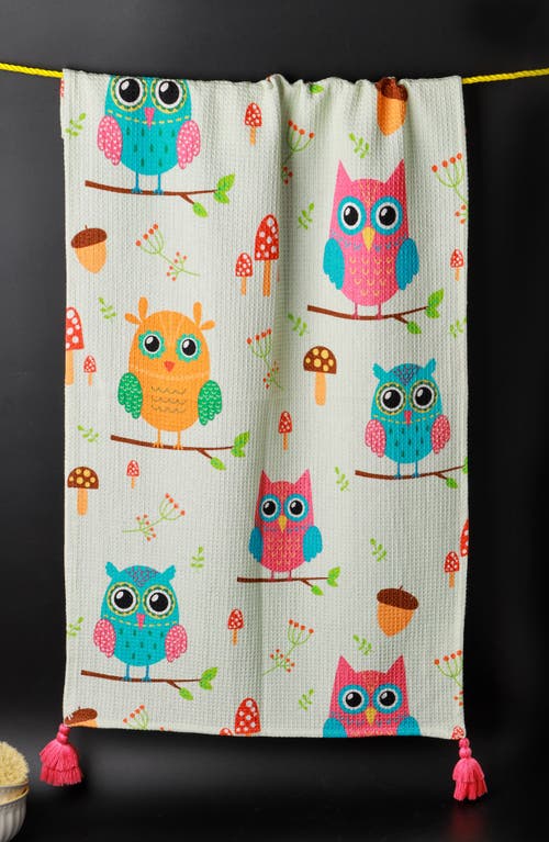 Tiramisu Owl Always Be There Towel Set In Multi