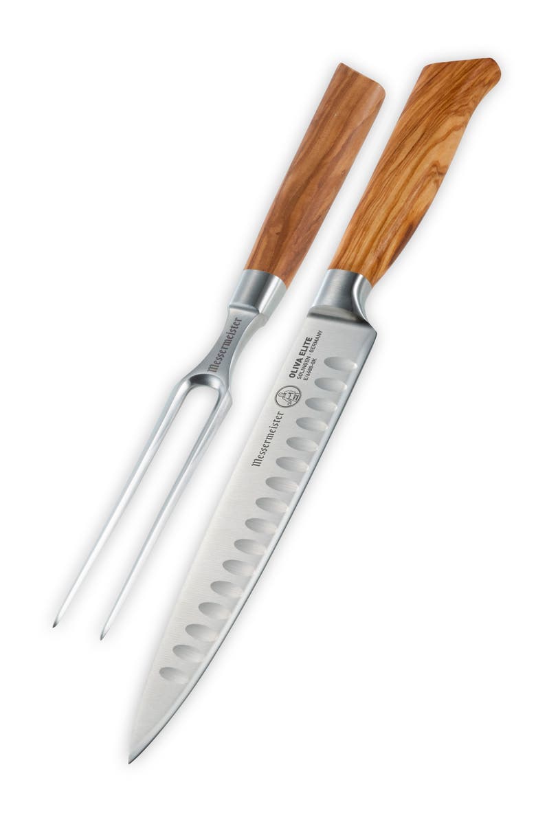 Messermeister Oliva Elite Kullenschliff Carving Set, Alternate, color, Oliva