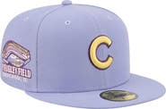 New Era Men's New Era Light Purple Chicago Cubs Lavender Bloom 59FIFTY Fitted Hat
