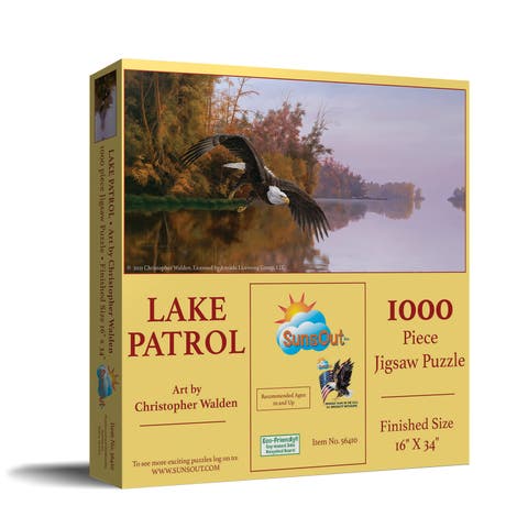 Lake Patrol 1000 piece Jigsaw Puzzle for Adults