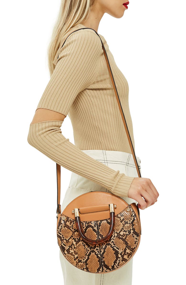 Topshop Taylor Crossbody Bag, Alternate, color,
