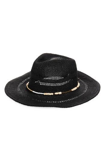 Melrose And Market Beaded Cowboy Hat In Black