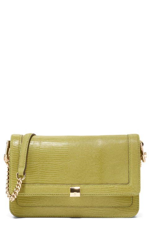 Daniella Leather Chain Shoulder Bag