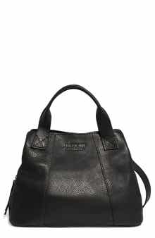 AMERICAN LEATHER CO. Ada Tripe Entry Leather Crossbody Bag