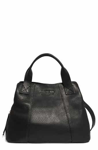 AMERICAN LEATHER CO. Ada Tripe Entry Leather Crossbody Bag