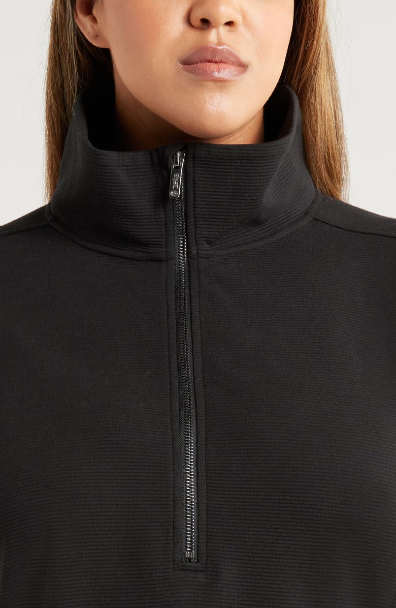 Zella Ottoman Fleece Half Zip, Alternate, color, 