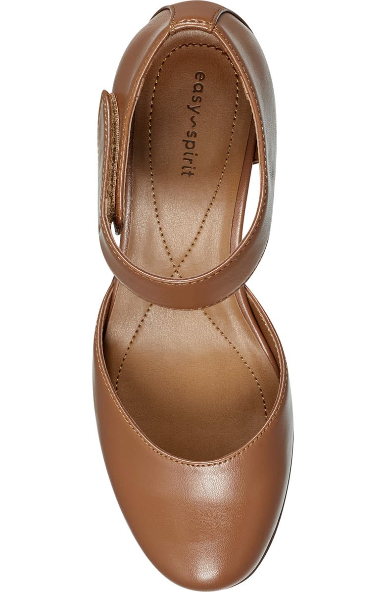 Easy Spirit Casity d'Orsay Mid Pump, Alternate, color, Medium Brown